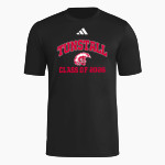 TUNSTALL SENIOR HIGH SCHOOL TROJANS <span class="pdp-name-mascot">TUNSTALL TROJANS</span> adidas Men's Short Sleeve Pregame Tee Front Thumbnail