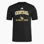 SPRINGFIELD CENTRAL HIGH SCHOOL GOLDEN EAGLES adidas Men's Short Sleeve Pregame Tee Front Thumbnail