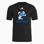 Vernonia Loggers <span class="pdp-name-mascot">Vernonia Loggers</span> adidas Men's Short Sleeve Pregame Tee Front Thumbnail
