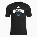 HONDO HIGH SCHOOL OWLS <span class="pdp-name-mascot">HONDO OWLS</span> adidas Men's Short Sleeve Pregame Tee Front Thumbnail