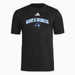 Santa Monica Corsairs <span class="pdp-name-mascot">Santa Monica College Corsairs</span> adidas Men's Short Sleeve Pregame Tee Front Thumbnail