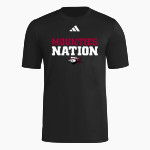 Irondale Mounties <span class="pdp-name-mascot">Irondale Mounties</span> adidas Men's Short Sleeve Pregame Tee Front Thumbnail