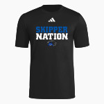 Minnetonka Skippers adidas Men's Short Sleeve Pregame Tee Front Thumbnail