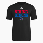 RIVERSIDE HIGH SCHOOL VIKINGS adidas Men's Short Sleeve Pregame Tee Front Thumbnail