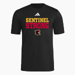 Steilacoom Sentinels adidas Men's Short Sleeve Pregame Tee Front Thumbnail