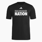 Whitehall Railroaders <span class="pdp-name-mascot">Whitehall Railroaders</span> adidas Men's Short Sleeve Pregame Tee Front Thumbnail