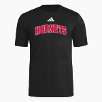 Medora Hornets <span class="pdp-name-mascot">Medora Hornets</span> adidas Men's Short Sleeve Pregame Tee Front Thumbnail