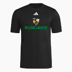 WINDSOR HIGH SCHOOL YELLOW JACKETS <span class="pdp-name-mascot">WINDSOR YELLOW JACKETS</span> adidas Men's Short Sleeve Pregame Tee Front Thumbnail