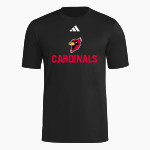 Otterbein University Cardinals adidas Men's Short Sleeve Pregame Tee Front Thumbnail