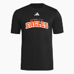 Adams City Middle School <span class="pdp-name-mascot">Adams City</span> adidas Men's Short Sleeve Pregame Tee Front Thumbnail