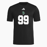 BUENA PARK HIGH SCHOOL COYOTES adidas Men's Short Sleeve Pregame Tee Front Thumbnail