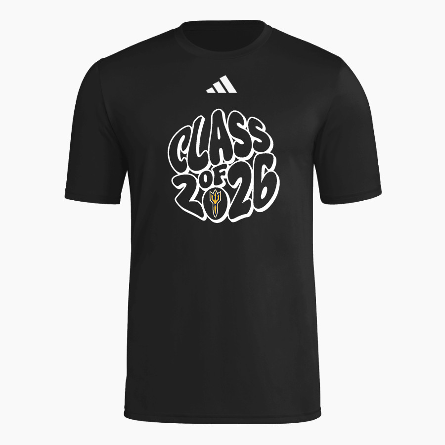 Victor Blue Devils adidas Men's Short Sleeve Pregame Tee