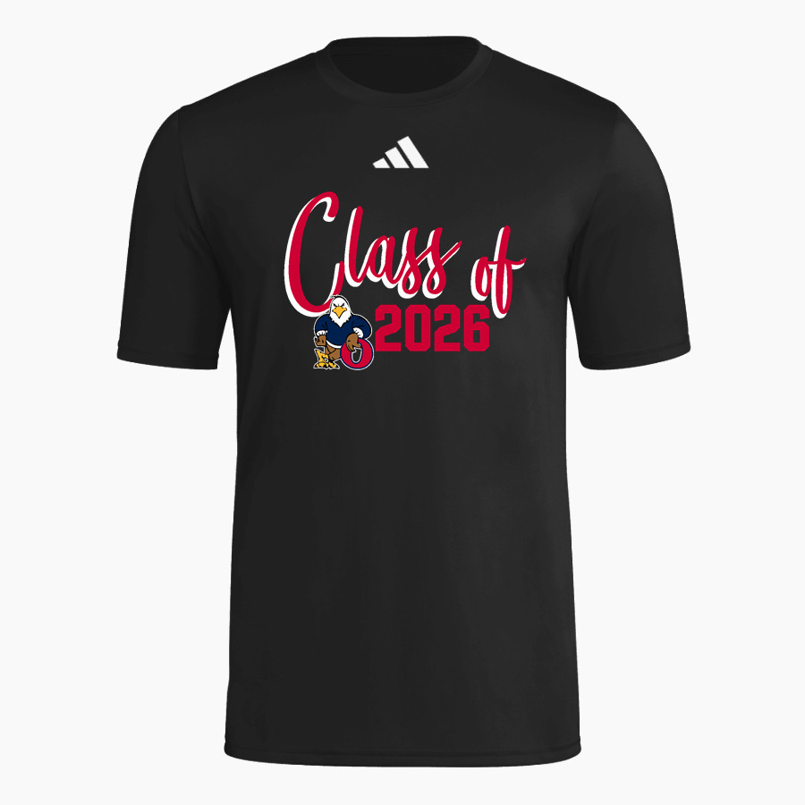 Oswalt Eagles <span class="pdp-name-mascot">Oswalt Academy Eagles</span> adidas Men's Short Sleeve Pregame Tee