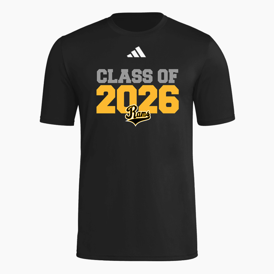 Worth Rams adidas Men's Short Sleeve Pregame Tee