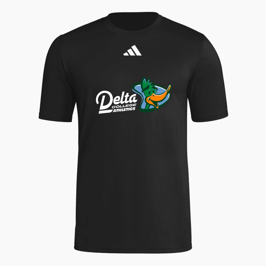 Delta College Pioneers adidas Men's Short Sleeve Pregame Tee