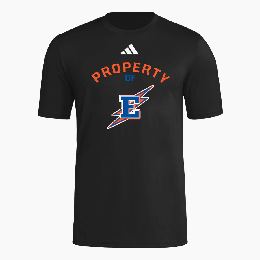 EDISON HIGH SCHOOL CHARGERS <span class="pdp-name-mascot">EDISON CHARGERS</span> adidas Men's Short Sleeve Pregame Tee