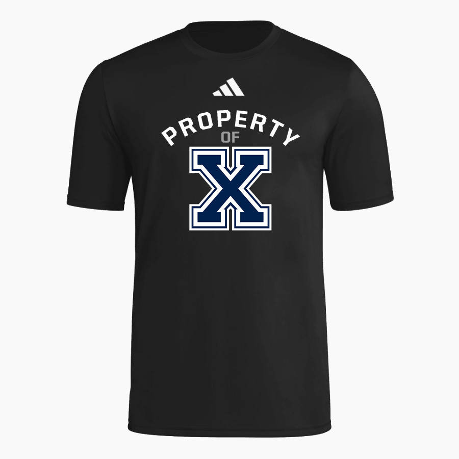 XAVIER HIGH SCHOOL HAWKS adidas Men's Short Sleeve Pregame Tee
