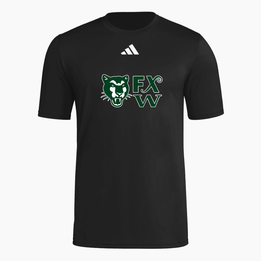Frances Xavier Warde Jaguars <span class="pdp-name-mascot">Frances Xavier Warde School Jaguars</span> adidas Men's Short Sleeve Pregame Tee