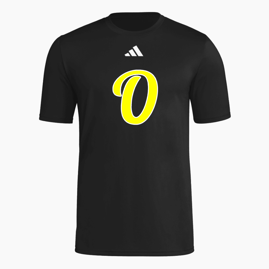 OAKLAND HIGH SCHOOL OAKERS <span class="pdp-name-mascot">OAKLAND OAKERS</span> adidas Men's Short Sleeve Pregame Tee