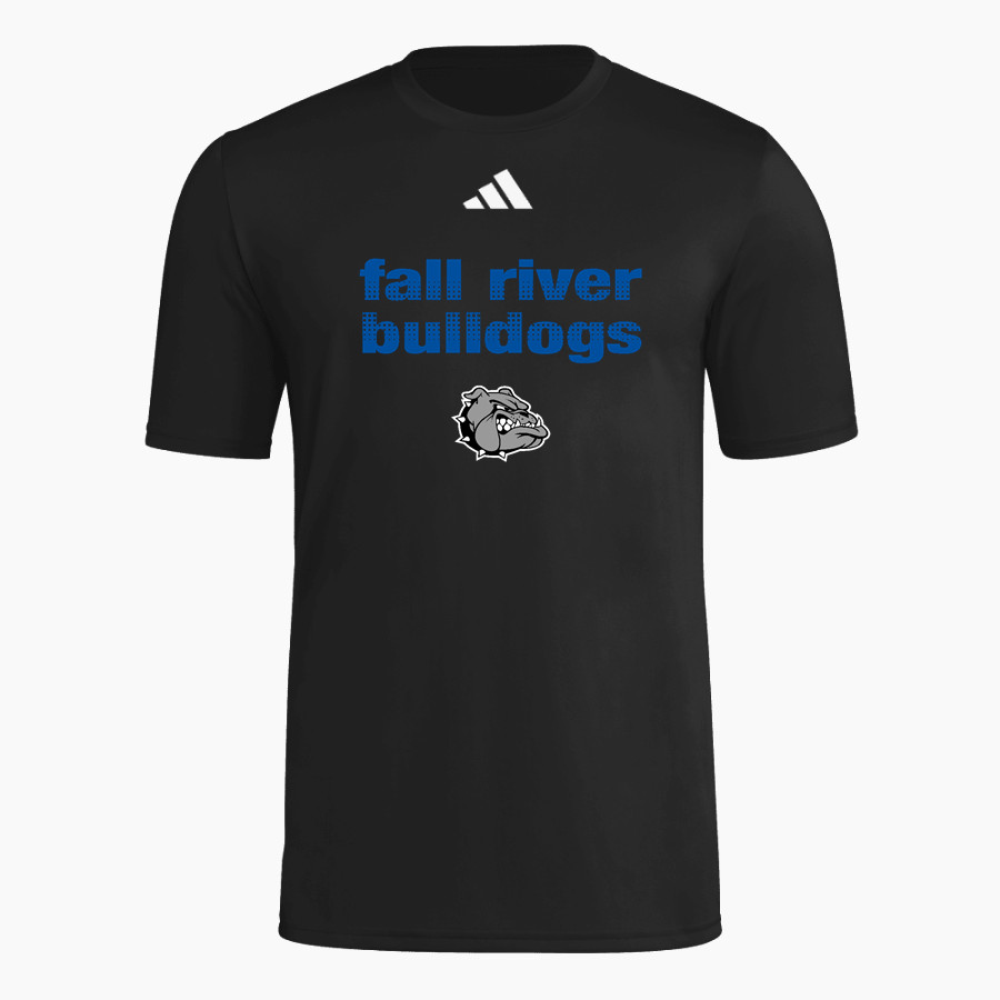 FALL RIVER HIGH SCHOOL BULLDOGS <span class="pdp-name-mascot">FALL RIVER BULLDOGS</span> adidas Men's Short Sleeve Pregame Tee