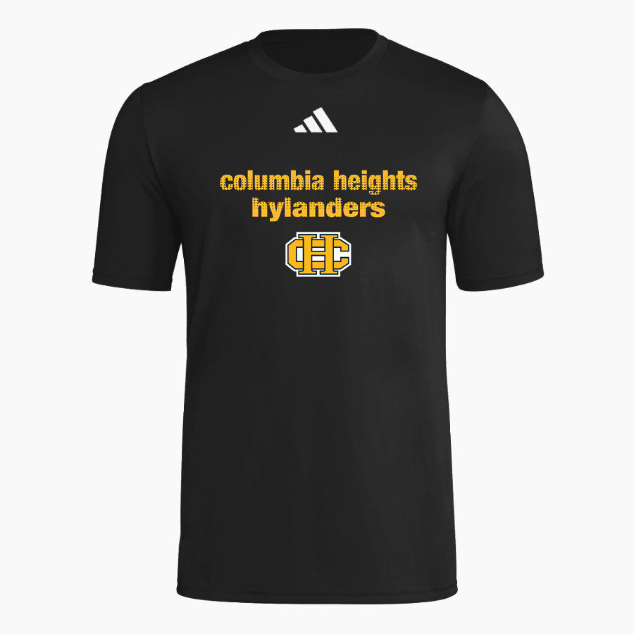 Columbia Heights Hylanders <span class="pdp-name-mascot">Columbia Heights Hylanders</span> adidas Men's Short Sleeve Pregame Tee