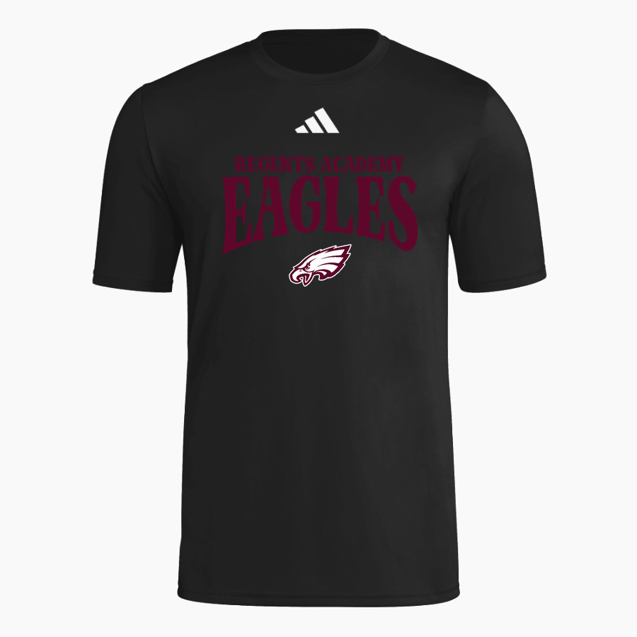 Regents Academy Eagles adidas Men's Short Sleeve Pregame Tee
