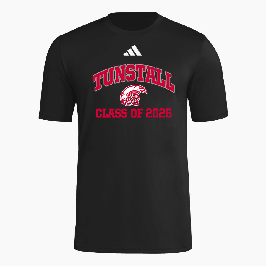 TUNSTALL SENIOR HIGH SCHOOL TROJANS <span class="pdp-name-mascot">TUNSTALL TROJANS</span> adidas Men's Short Sleeve Pregame Tee