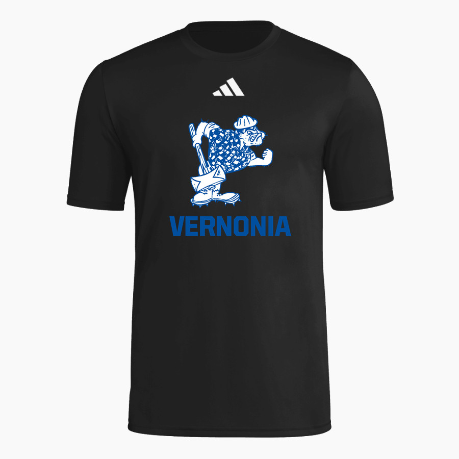 Vernonia Loggers <span class="pdp-name-mascot">Vernonia Loggers</span> adidas Men's Short Sleeve Pregame Tee