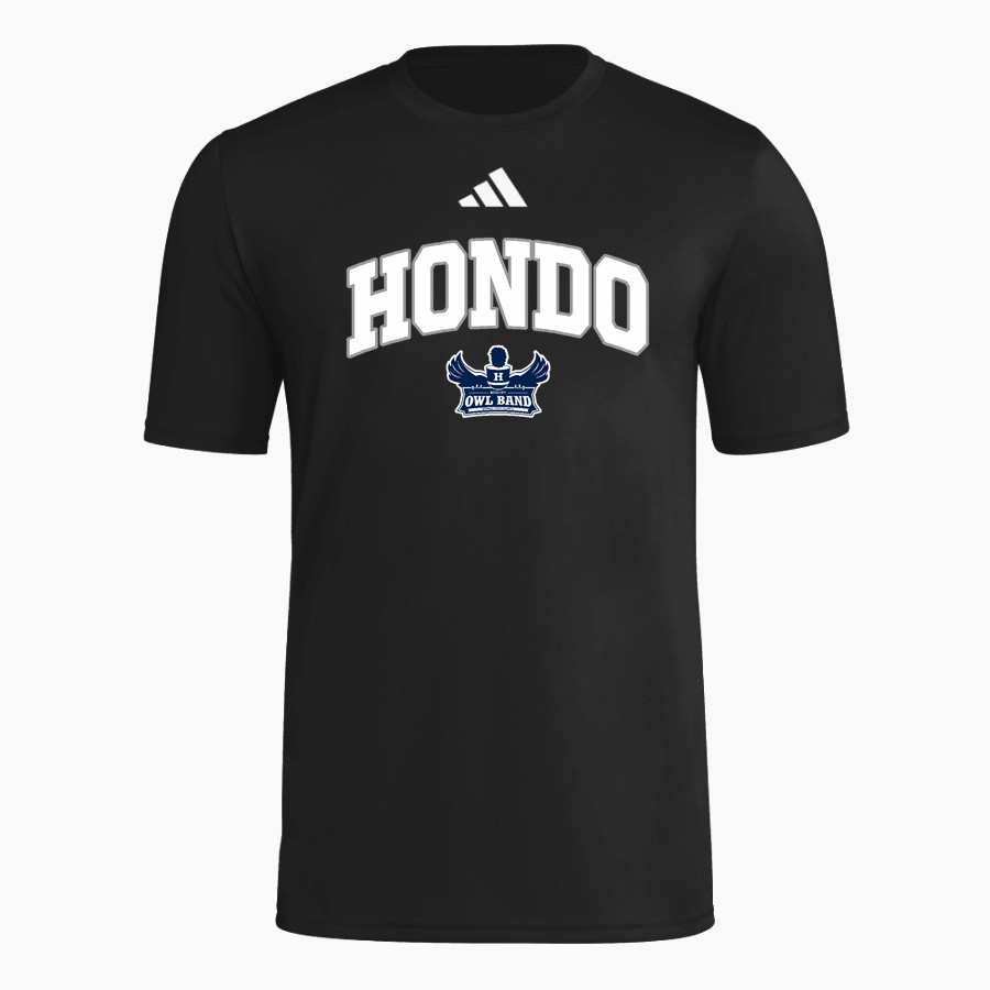HONDO HIGH SCHOOL OWLS <span class="pdp-name-mascot">HONDO OWLS</span> adidas Men's Short Sleeve Pregame Tee