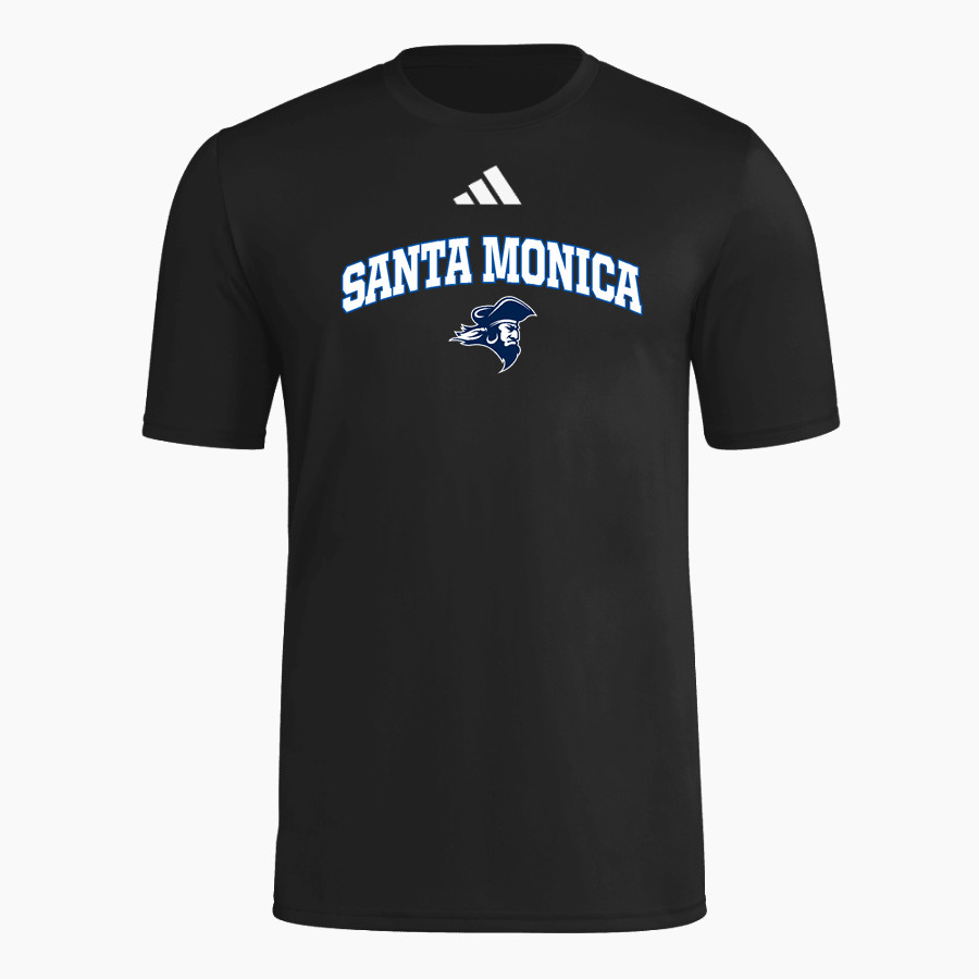Santa Monica Corsairs <span class="pdp-name-mascot">Santa Monica College Corsairs</span> adidas Men's Short Sleeve Pregame Tee
