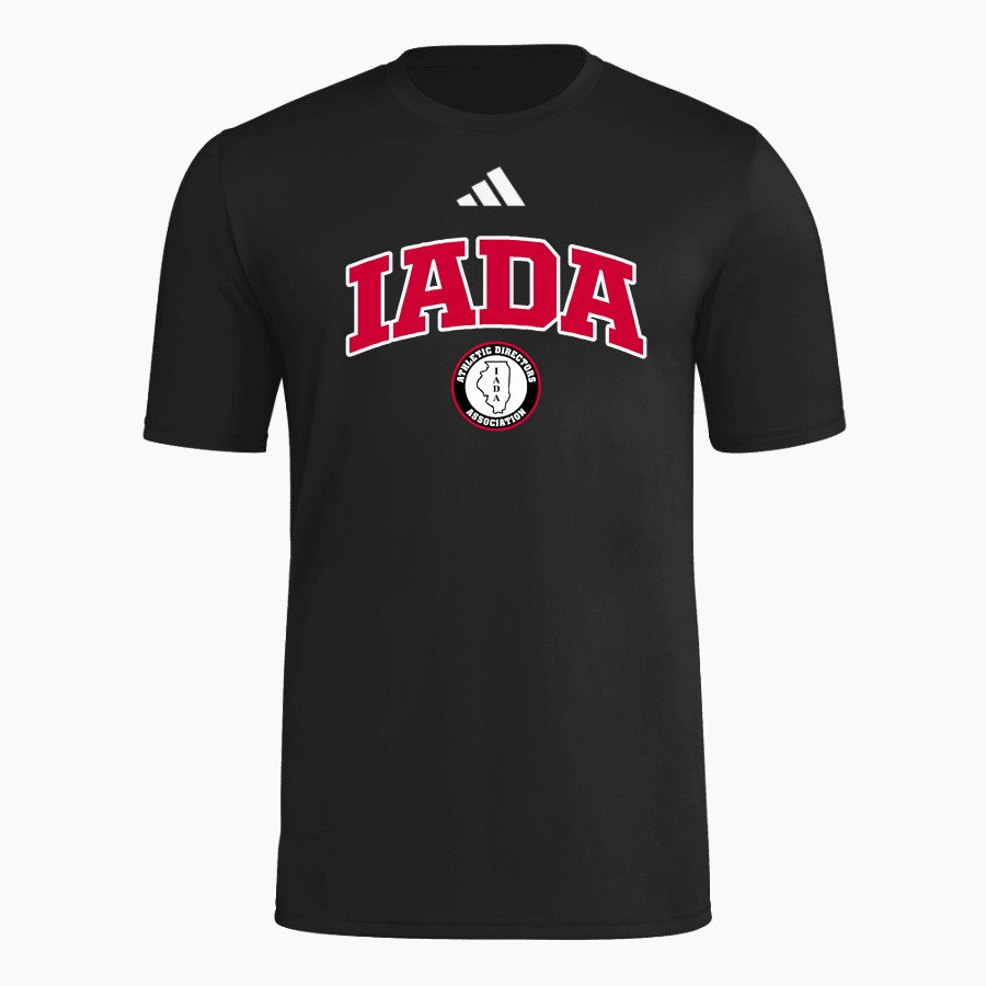 Illinois Athletic Director Association <span class="pdp-name-mascot">Illinois Athletic Director Association</span> adidas Men's Short Sleeve Pregame Tee
