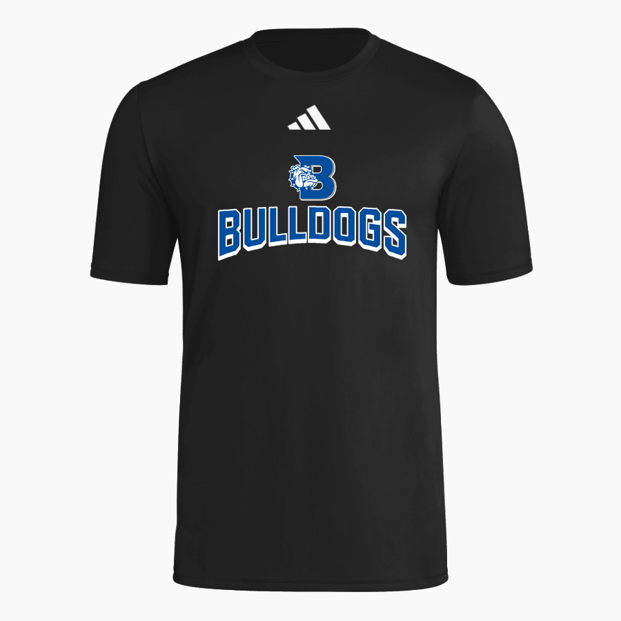 BANDERA HIGH SCHOOL BULLDOGS adidas Men's Short Sleeve Pregame Tee