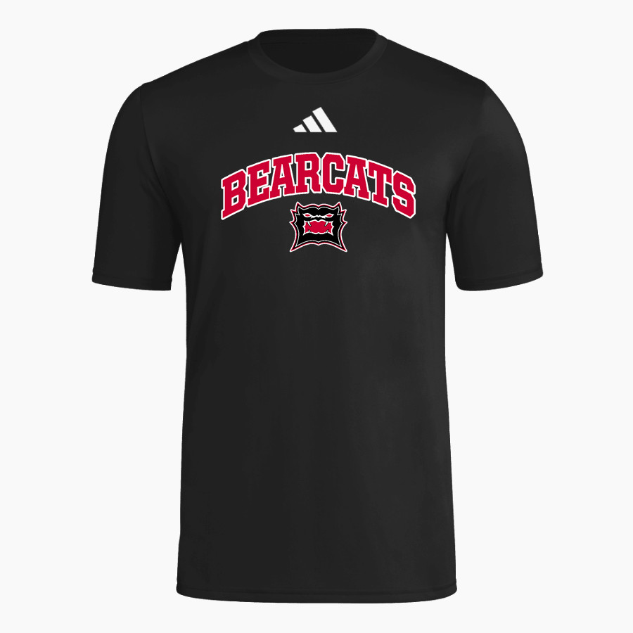 SPENCERVILLE HIGH SCHOOL BEARCATS <span class="pdp-name-mascot">SPENCERVILLE BEARCATS</span> adidas Men's Short Sleeve Pregame Tee