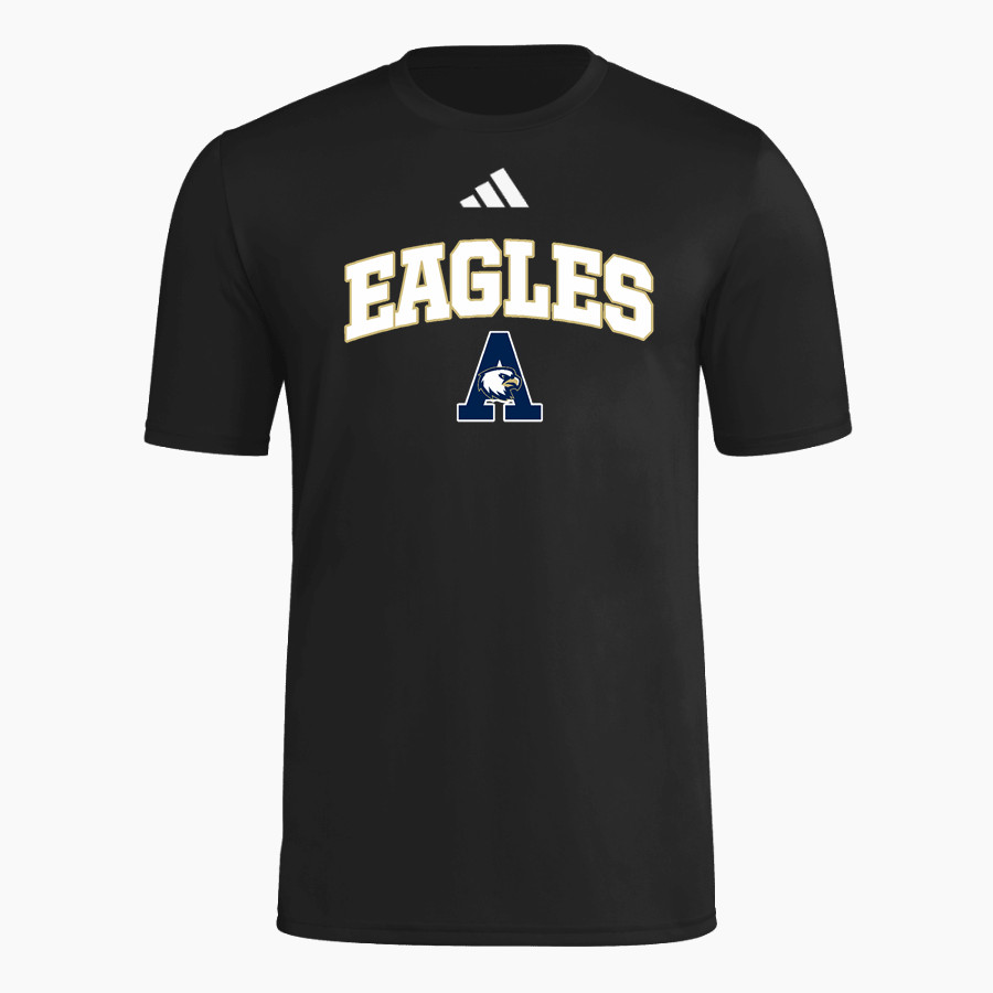 Akins Eagles adidas Men's Short Sleeve Pregame Tee