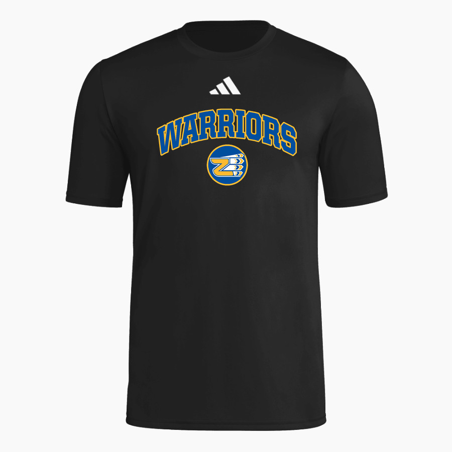 ZION LUTHERAN Warriors <span class="pdp-name-mascot">ZION LUTHERAN SCHOOL Warriors</span> adidas Men's Short Sleeve Pregame Tee