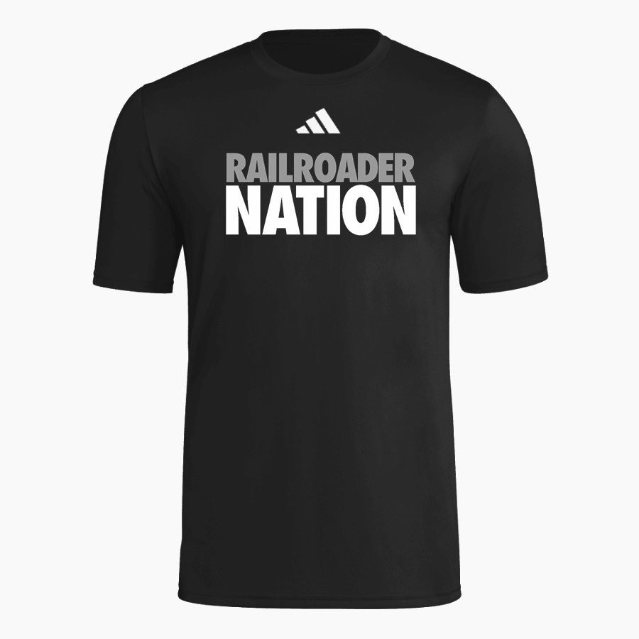 Whitehall Railroaders <span class="pdp-name-mascot">Whitehall Railroaders</span> adidas Men's Short Sleeve Pregame Tee