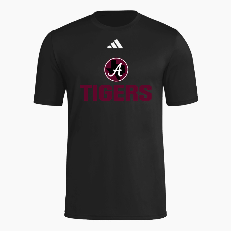 ARP HIGH SCHOOL TIGERS <span class="pdp-name-mascot">ARP TIGERS</span> adidas Men's Short Sleeve Pregame Tee