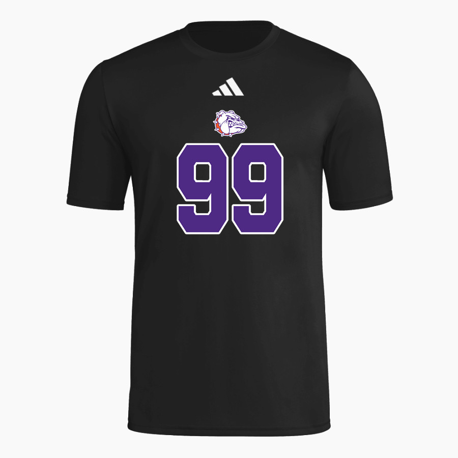 BEMENT MIDDLE SCHOOL BULLDOGS adidas Men's Short Sleeve Pregame Tee