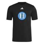 Hampton Academy Sharks <span class="pdp-name-mascot">Hampton Academy Sharks</span> adidas Men's Short Sleeve Pregame Tee Front Thumbnail