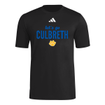 CULBRETH Cougars <span class="pdp-name-mascot">GREY CULBRETH MIDDLE SCHOOL Cougars</span> adidas Men's Short Sleeve Pregame Tee Front Thumbnail