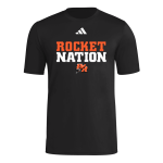 Broad Ripple Magnet Rockets <span class="pdp-name-mascot">Broad Ripple Magnet Rockets</span> adidas Men's Short Sleeve Pregame Tee Front Thumbnail