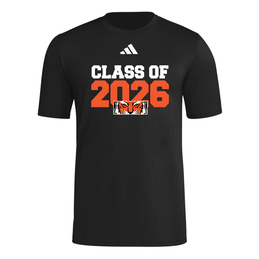 Tech High School Tigers <span class="pdp-name-mascot">Tech High School</span> adidas Men's Short Sleeve Pregame Tee