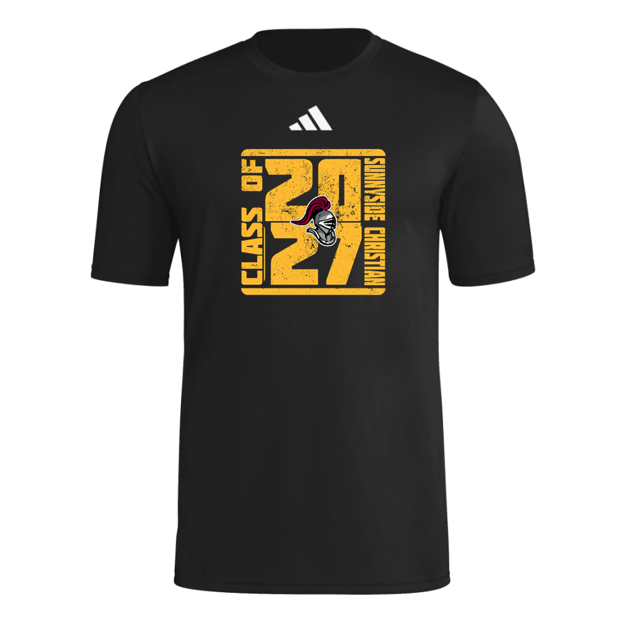 Sunnyside Christian Knights <span class="pdp-name-mascot">Sunnyside Christian Knights</span> adidas Men's Short Sleeve Pregame Tee