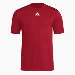 Clovis Point Coyotes adidas Men's Short Sleeve Pregame Tee Front Thumbnail