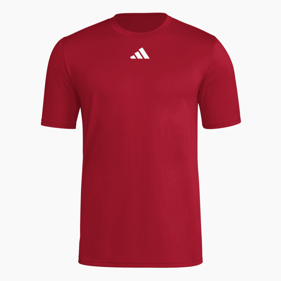 Clovis Point Coyotes adidas Men's Short Sleeve Pregame Tee