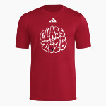 JOHANNESBURG-LEWISTON HIGH SCH CARDINALS <span class="pdp-name-mascot">JOHANNESBURG - LEWISTON CARDINALS</span> adidas Men's Short Sleeve Pregame Tee Front Thumbnail