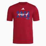 WOLVERINE-HOOSIER ATHLETIC CONFERENCE adidas Men's Short Sleeve Pregame Tee Front Thumbnail