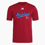 Massena Red Raiders <span class="pdp-name-mascot">Massena Raiders</span> adidas Men's Short Sleeve Pregame Tee Front Thumbnail