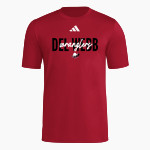 Del Webb Wranglers <span class="pdp-name-mascot">Del Webb Wranglers</span> adidas Men's Short Sleeve Pregame Tee Front Thumbnail
