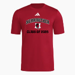 Merriwether Mustangs <span class="pdp-name-mascot">Merriwether Mustangs</span> adidas Men's Short Sleeve Pregame Tee Front Thumbnail